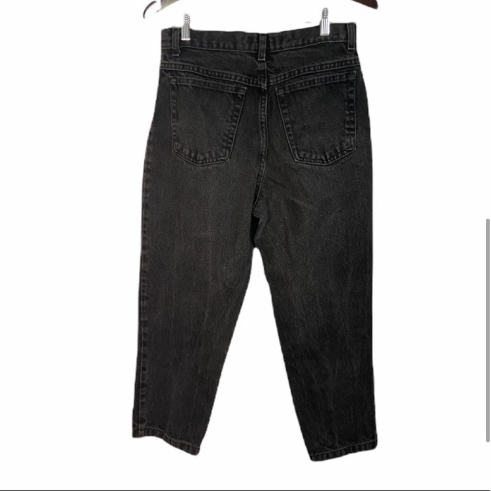Vintage SkyDyed Denim Black Relaxed Fit Jeans - Picture 4 of 12